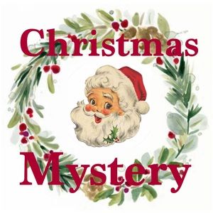 5 pound Christmas mystery box !! Mostly decorations figurines , garlands ect.